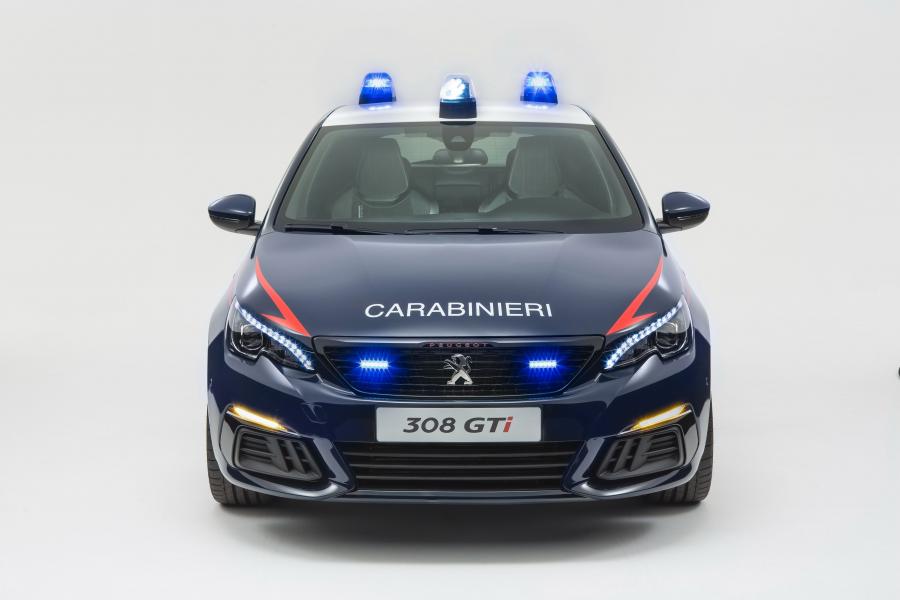  Peugeot 308 GTi Carabinieri 2017 года  (фото 5 из 10)